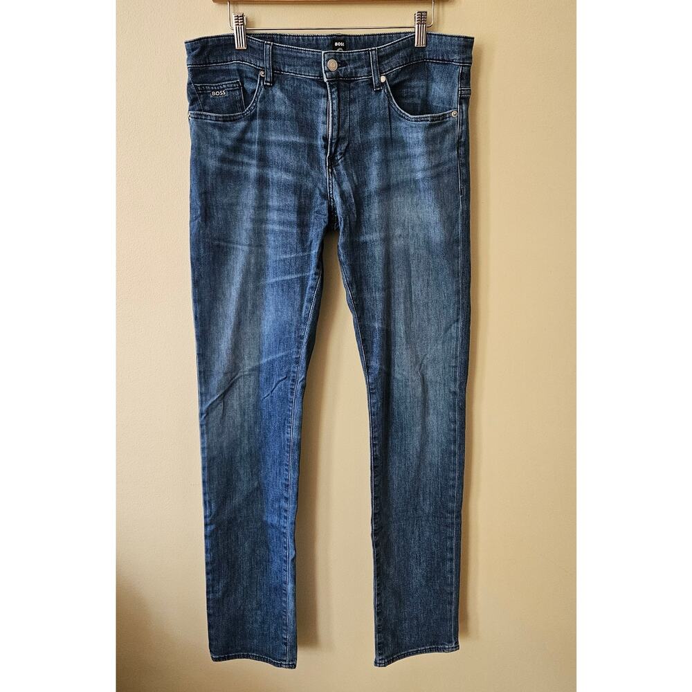 Hugo Boss Slim Fit Stretch Jeans Size 34x33 (Tag 34 x 34) Delaware 3